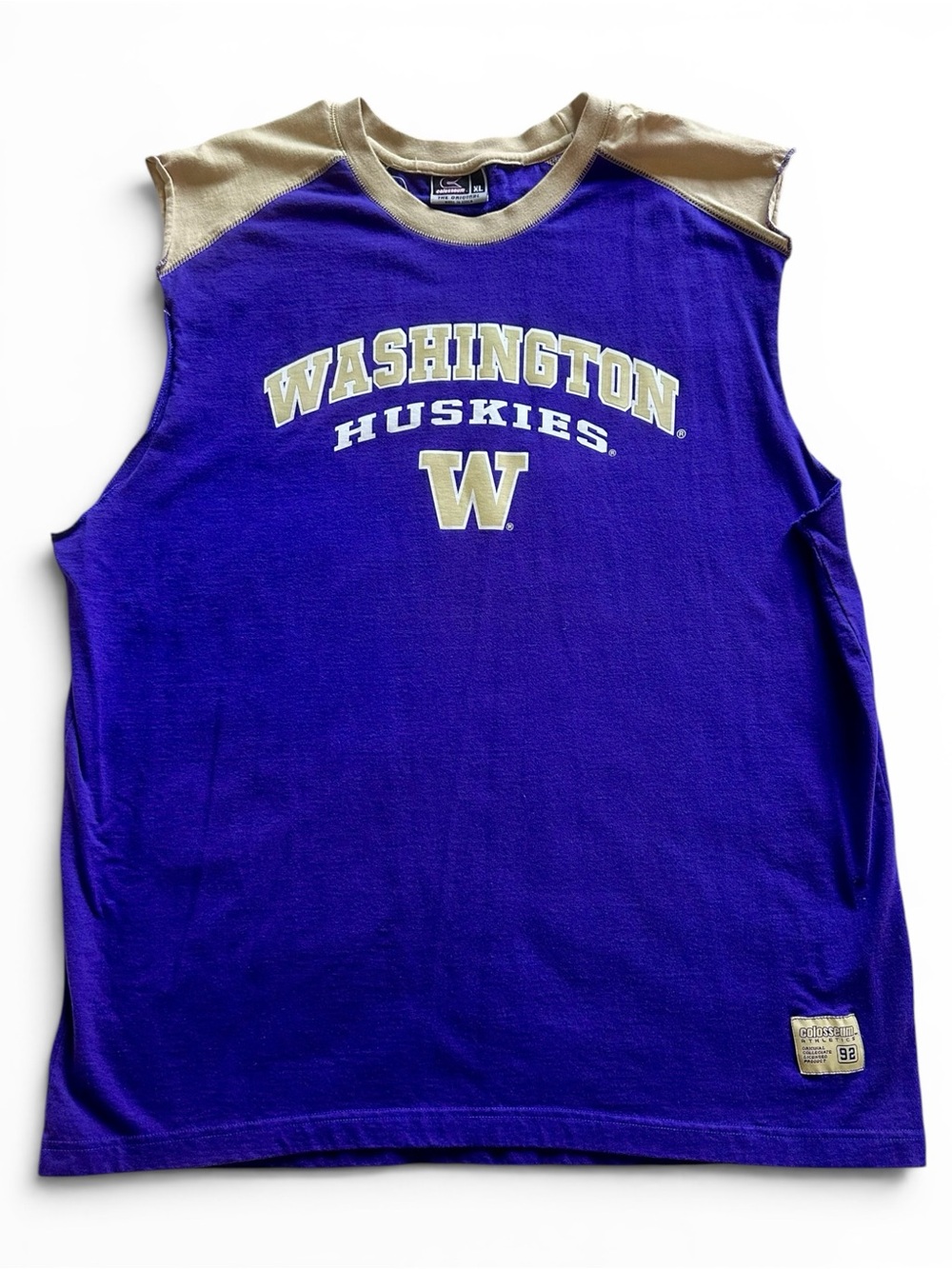 Game Day U Washington Huskies Football Dawgs Vintage Style Oversized XL